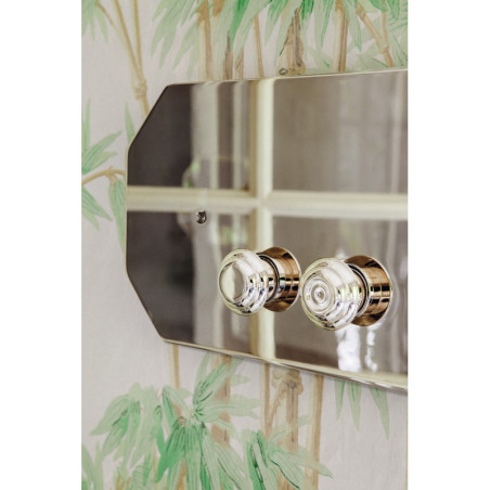 Dobbelt skyllekontrolpanel