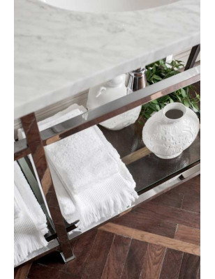 Celine double washbasin on frame 1100 x 600