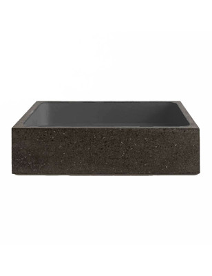 Lava stone rectangular sink | Bellistri ApS