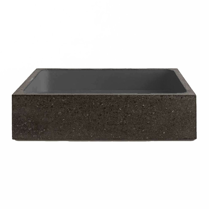 Lava stone rectangular sink Lava stone rectangular sink