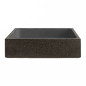 Lava stone rectangular sink Lava stone rectangular sink