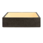 Lava stone rectangular sink with glaze Lava stone rectangular sink with glaze