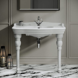 Console Regent 1000 mm – Klassisk Keramisk Konsolvask