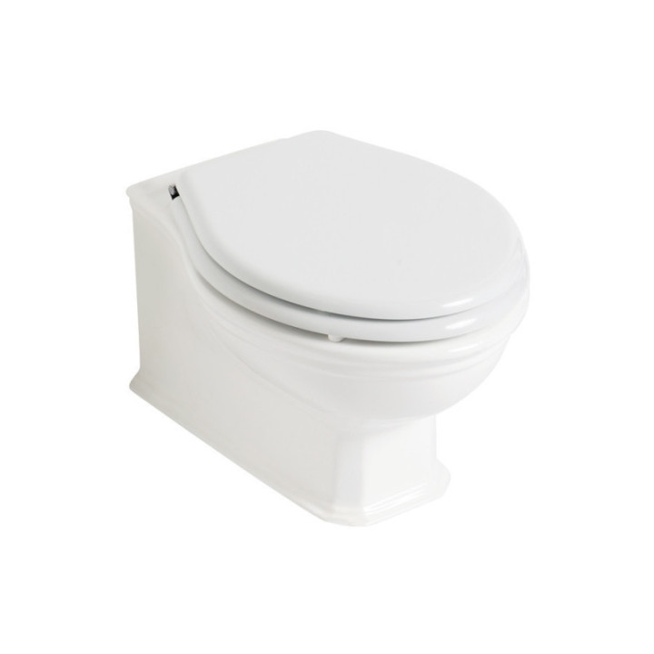 Regent væghængt toilet – til indbygget cisterne