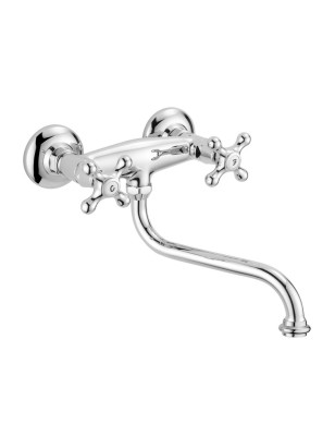 Faucets in solid brass - 30550 Amélie Wall Mounted