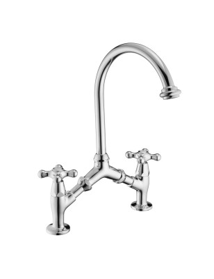 Faucets in solid brass - 30577 Amélie Bridge Model | Bellistri ApS