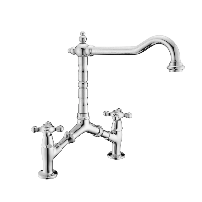 Faucets in solid brass - 30578 Amélie Bridge Model Faucets in solid brass - 30578 Amélie Bridge Model