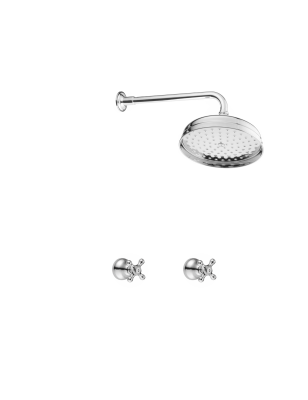 Shower In Solid Brass - 30521 Amélie wall mounted | Bellistri ApS