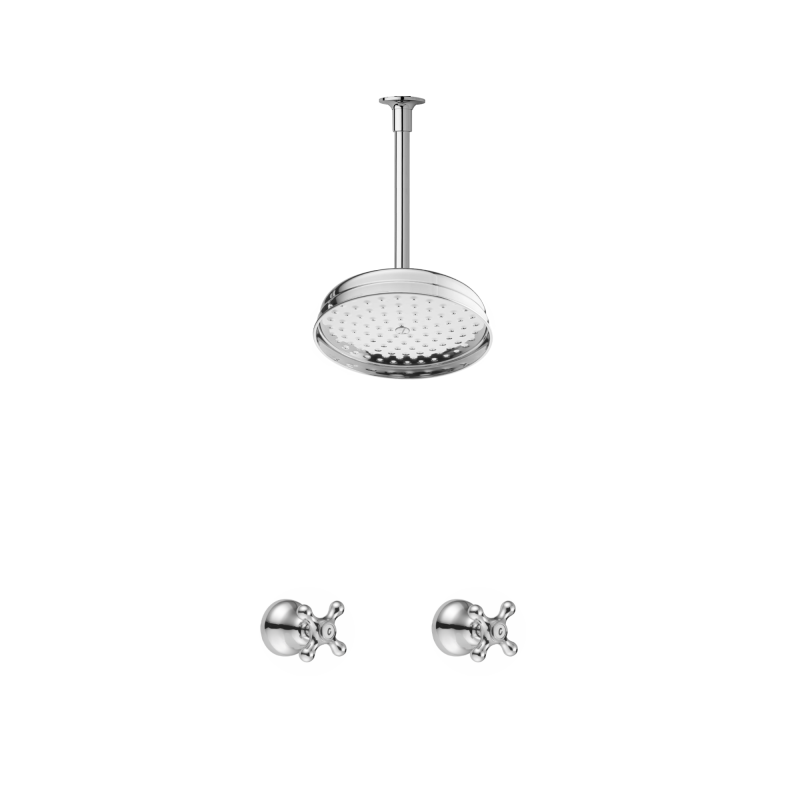 Shower In Solid Brass - 30521 Amélie Loft Mounted Shower In Solid Brass - 30521 Amélie Loft Mounted