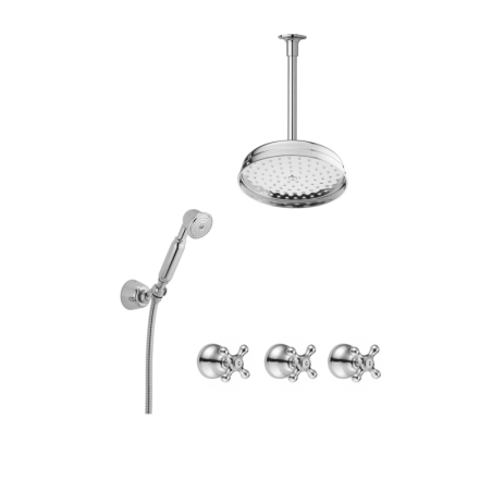 Shower In Solid Brass - 30522 Amélie Loft Mounted | Bellistri ApS