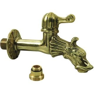 Havehane Agua - 1/2 tommer i massiv messing | Bellistri ApS