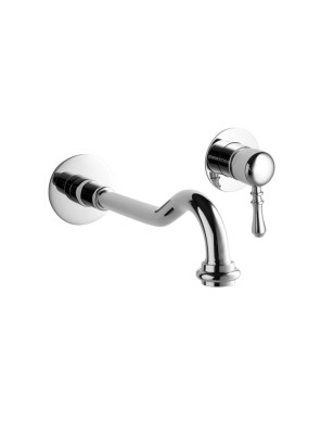Faucets In Solid Brass - 40128 Florence Wall Mounted | Bellistri ApS