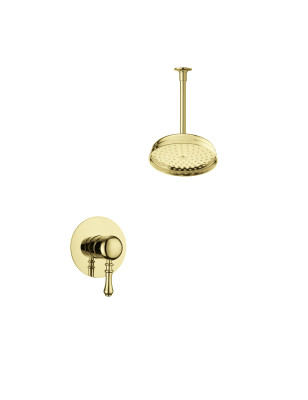 Shower In Solid Brass  - 6021 Loft Mounted Florence | Bellistri ApS