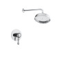Shower In Solid Brass - 6021 Wall Mounted Florence Shower In Solid Brass - 6021 Wall Mounted Florence