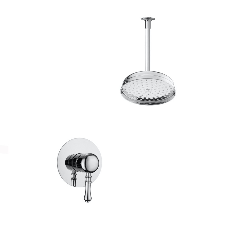 Shower In Solid Brass  - 6021 Loft Mounted Florence