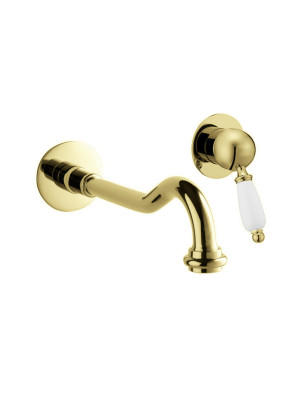 Faucets In Solid Brass - 40128 Venice Wall Mounted | Bellistri ApS