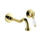 Faucets In Solid Brass - 40128 Venice Wall Mounted Faucets In Solid Brass - 40128 Venice Wall Mounted