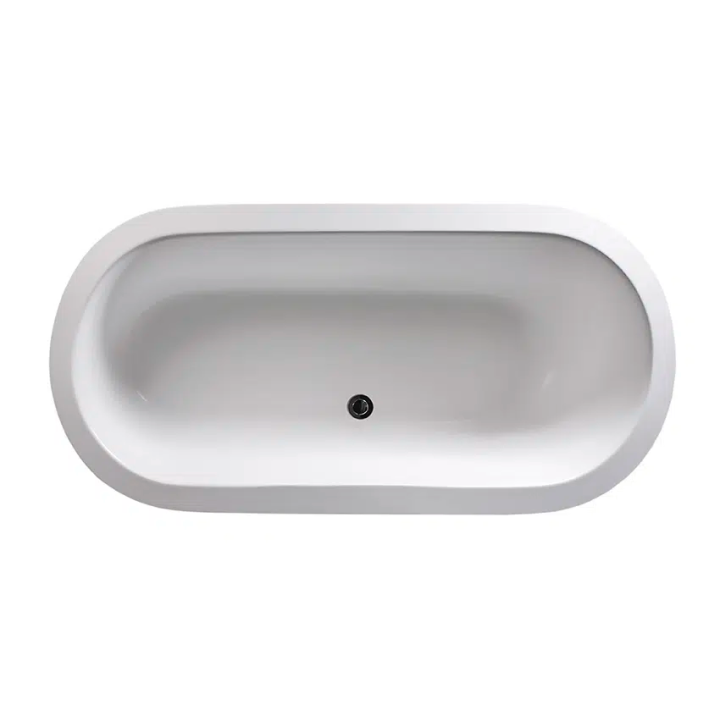 Badekar i kvarts – Perth | Fritstående dobbeltende badekar i massiv overflade