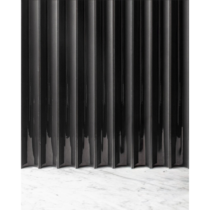 Ridges Glaserede Lavasten Fliser – Etna Sicilien | Riflet 3D Vulkanisk Overflade