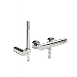 20140 Amalfi EcoSmart Pro Massiv-Messing Vægbruser / Hånd-Spray Armatur | Luksus Finisher