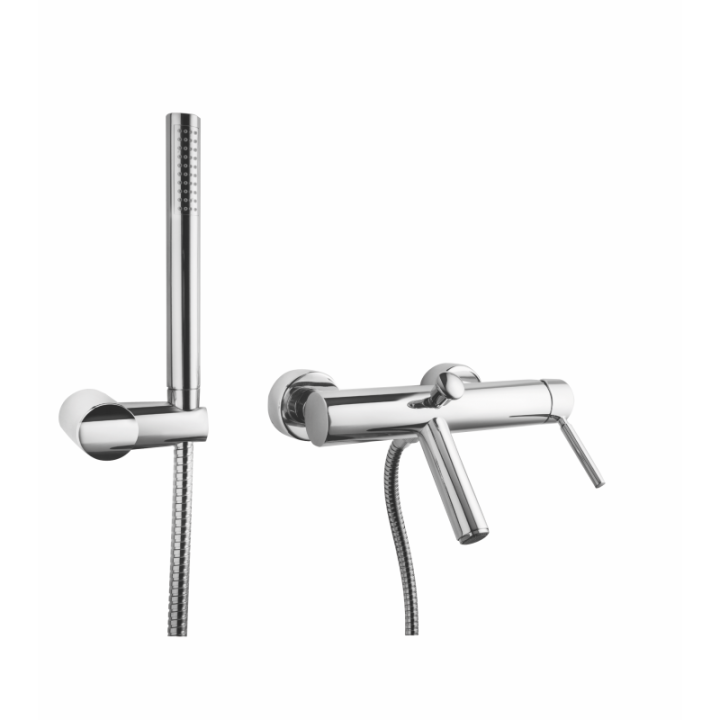 Kar-/brusearmatur 23100 Capri | Krom, Messing, Sort, Nikkel