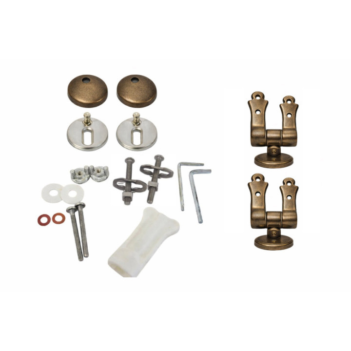 Beslag til toiletsæder med blød lukning Imperial Bathroom | Bellistri ApS