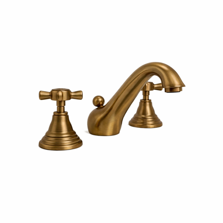 Armatur i massiv messing - 3002 Waterspring 3-huller | Bellistri ApS