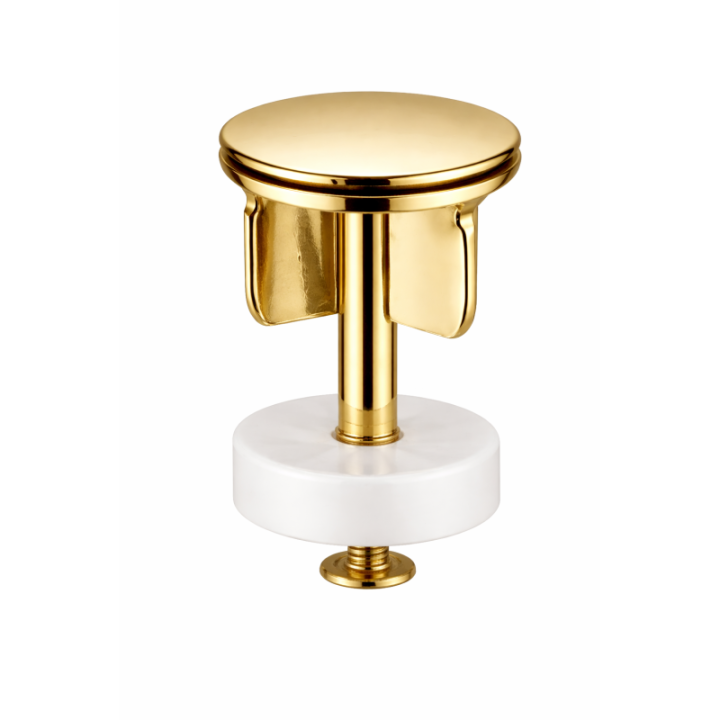 Bundprop i messing 1 1/4" – Eksklusiv bundventil til håndvask