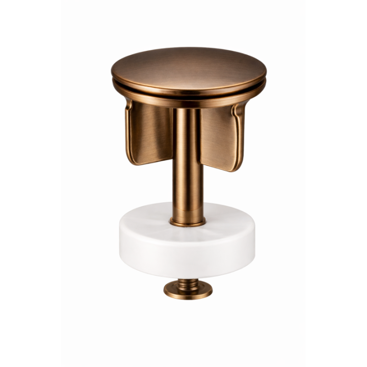 Bundprop i messing 1 1/4" – Eksklusiv bundventil til håndvask
