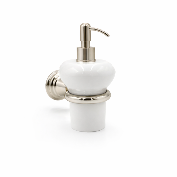 Canova Sæbedispenserholder Porcelæn CA128 | Vægmonteret