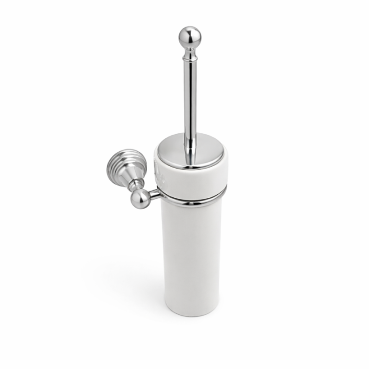 Canova Toiletbørsteholder CA222 | Vægmonteret Porcelæn & Låg