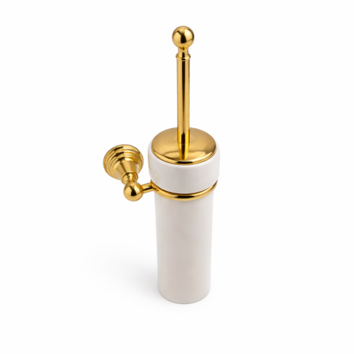 Canova Toiletbørsteholder CA222 | Vægmonteret Porcelæn & Låg