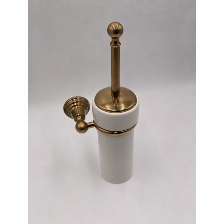 Canova Toiletbørsteholder CA222 | Vægmonteret Porcelæn & Låg