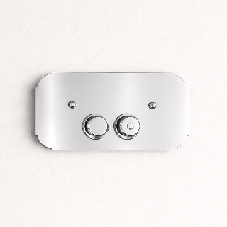 Dobbelt Skyl Kontrolpanel til Geberit Firenze