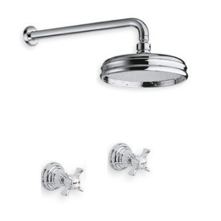 Armaturer i massiv messing - 6021 Waterspring vægmonteret bruser
